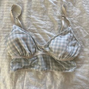 HOLLISTER • Gingham bralette